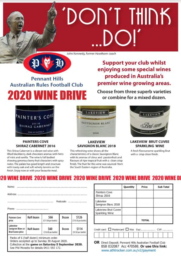 History of Pennant Hills Demons – 1974