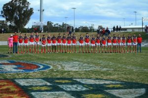 AFL NSW/ACT: 2017 XBlades AFL Sydney Premier Division Grand Final. Sydney University vs Pennant Hills Demons. September 16, 2017. Blacktown International Sportspark, Blacktown, NSW, Australia. Photo: Narelle Spangher, AFL NSW/ACT