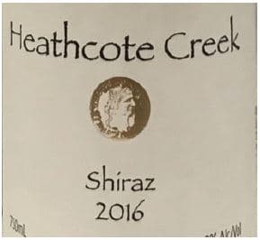 Heathcote Shiraz