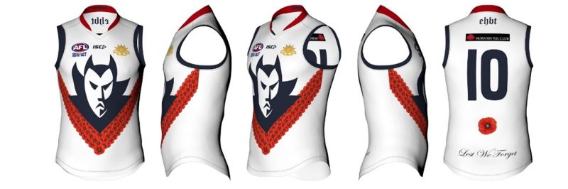 PHAFL Guernsey For ANZAC Day