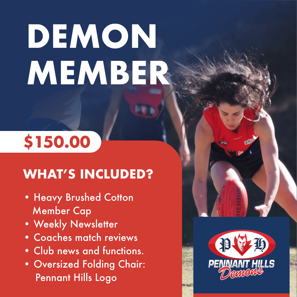 Sydney AFL Team - Pennant Hills AFL Club - Demon Member