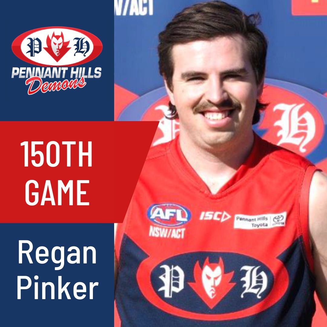 PHAFL Sydney AFL 150th Game Regan Pinker