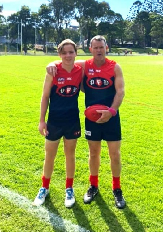 Jeff with Liam 2