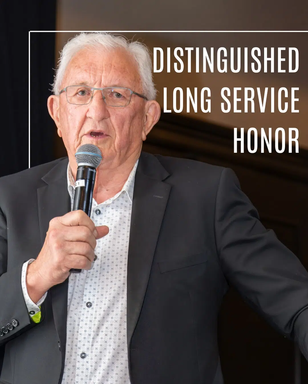 CONGRATULATIONS to Ian Parker