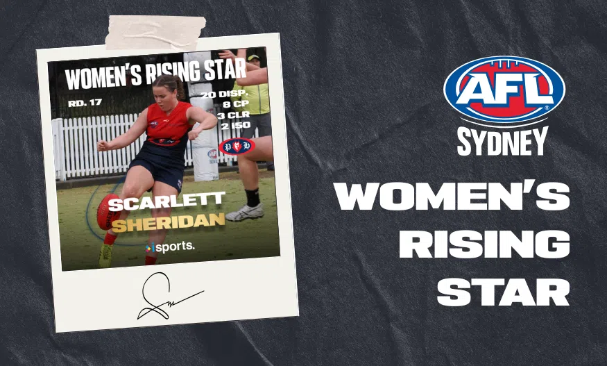 Round Seventeen Women’s Rising Star Nominee, Scarlett Sheridan