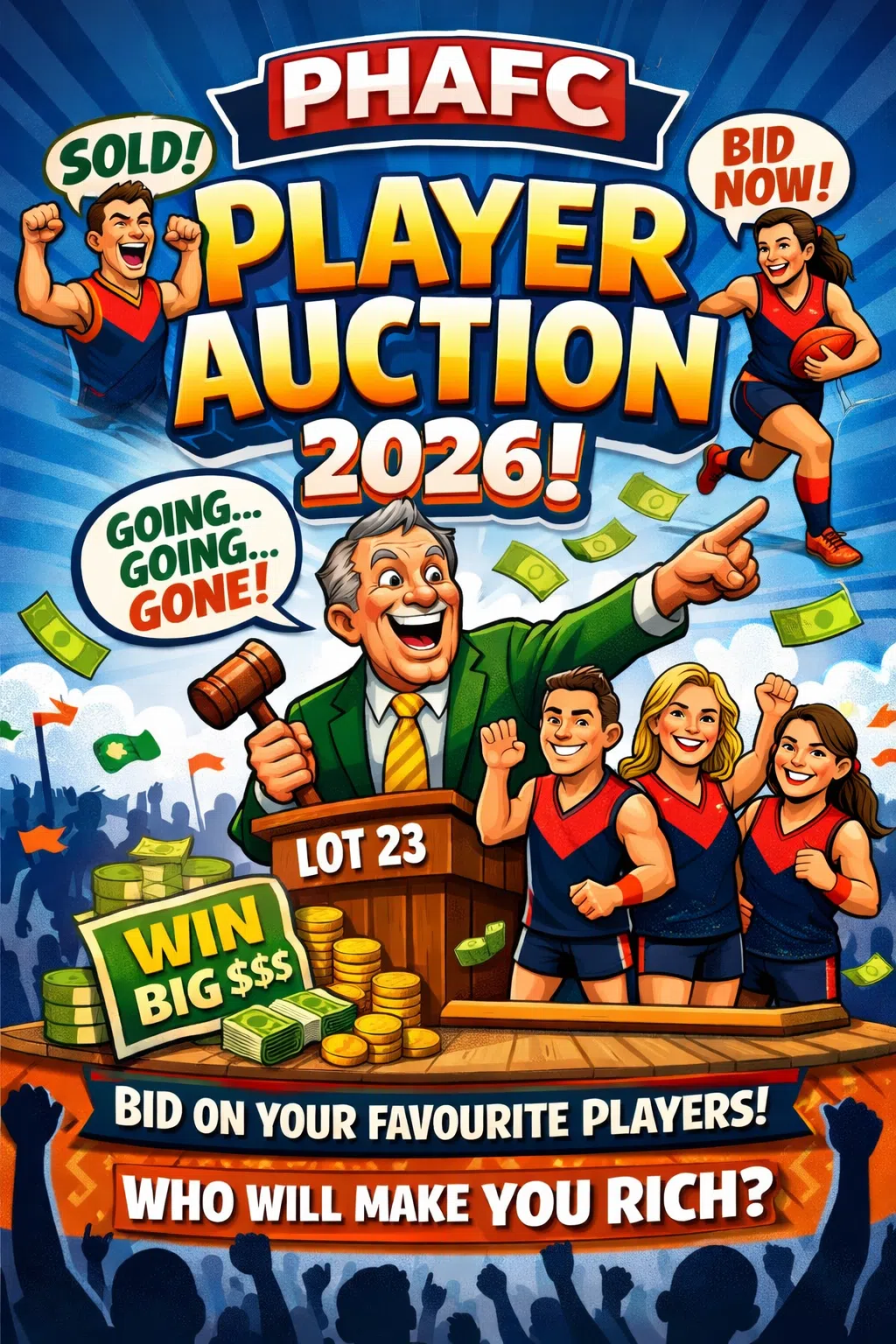 PHAFC Player Auction 2026