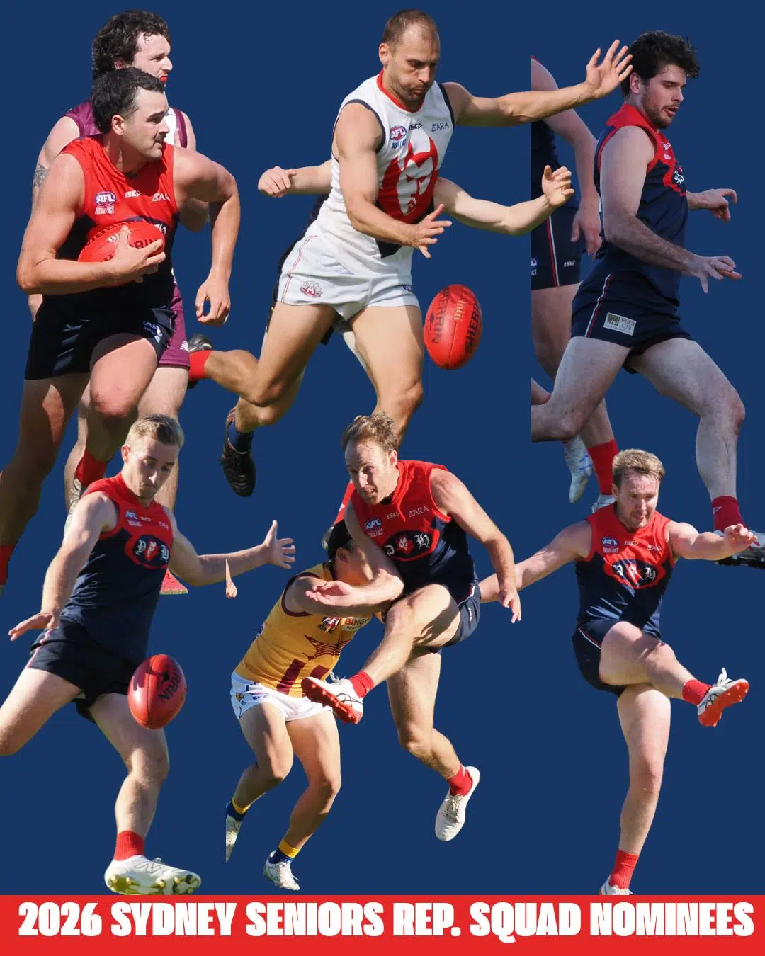 Sydney AFL Demons Premier Representative Squad Nominations