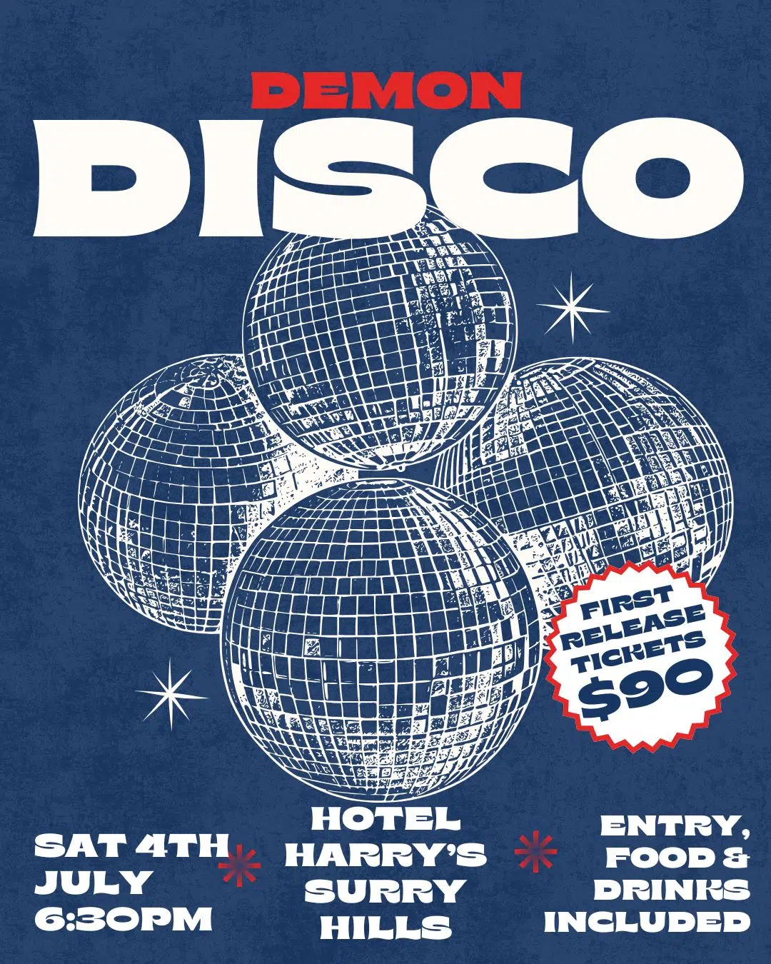 Demon Disco Final Release Tickets