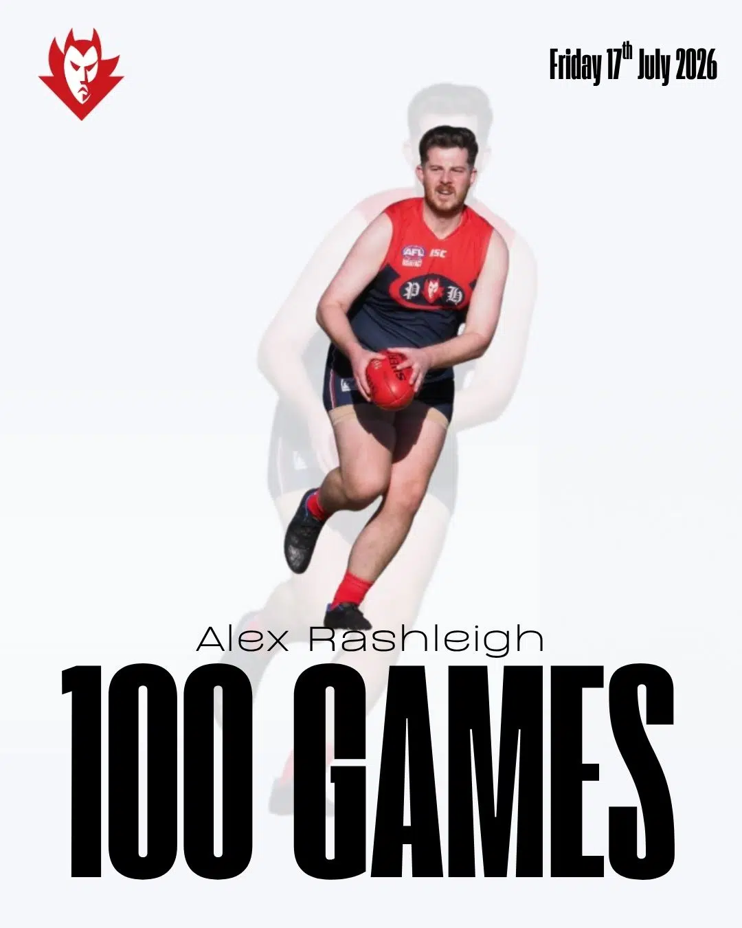 Alex Rashleigh 100 Games