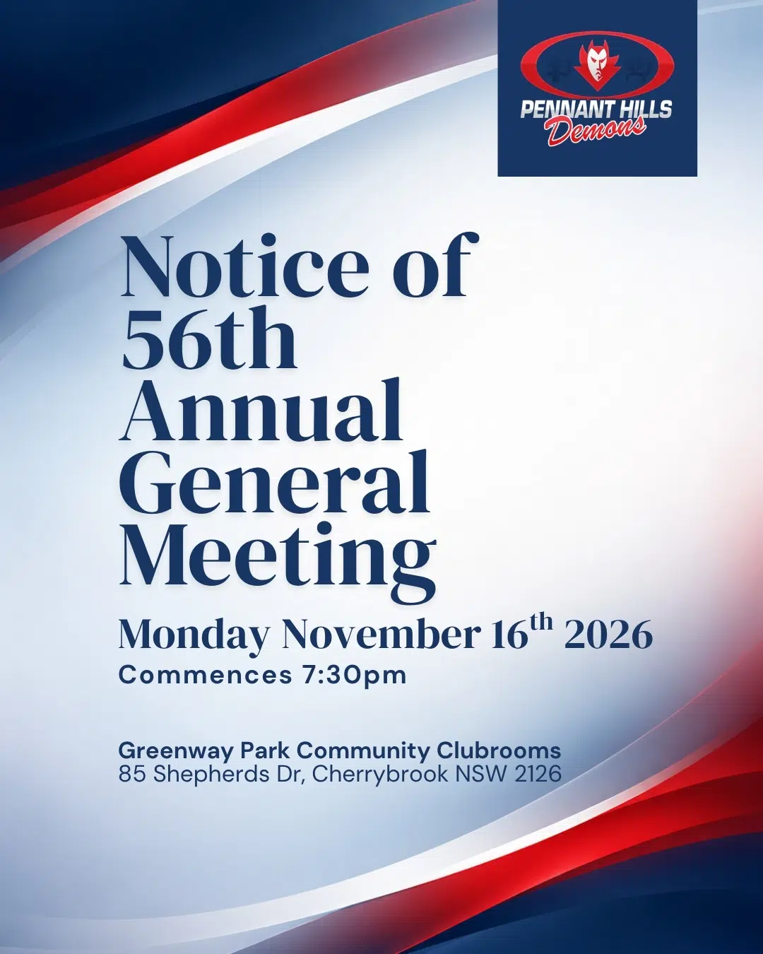 Notice of 2026 AGM