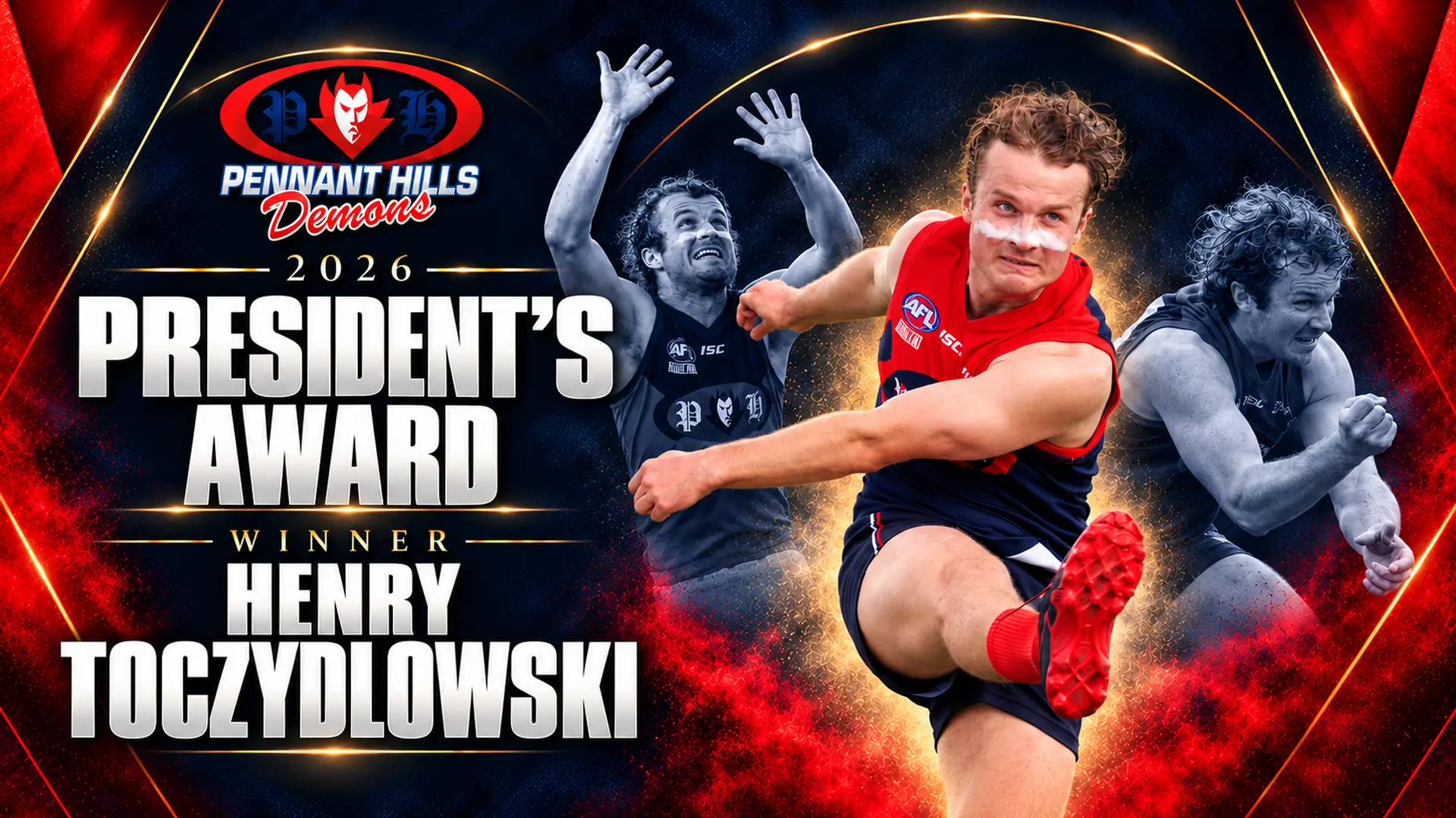Sydney AFL Pennant Hills Demons Presidents Award